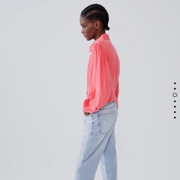 Zara voluminous sleeve top - Picture 6 of 8